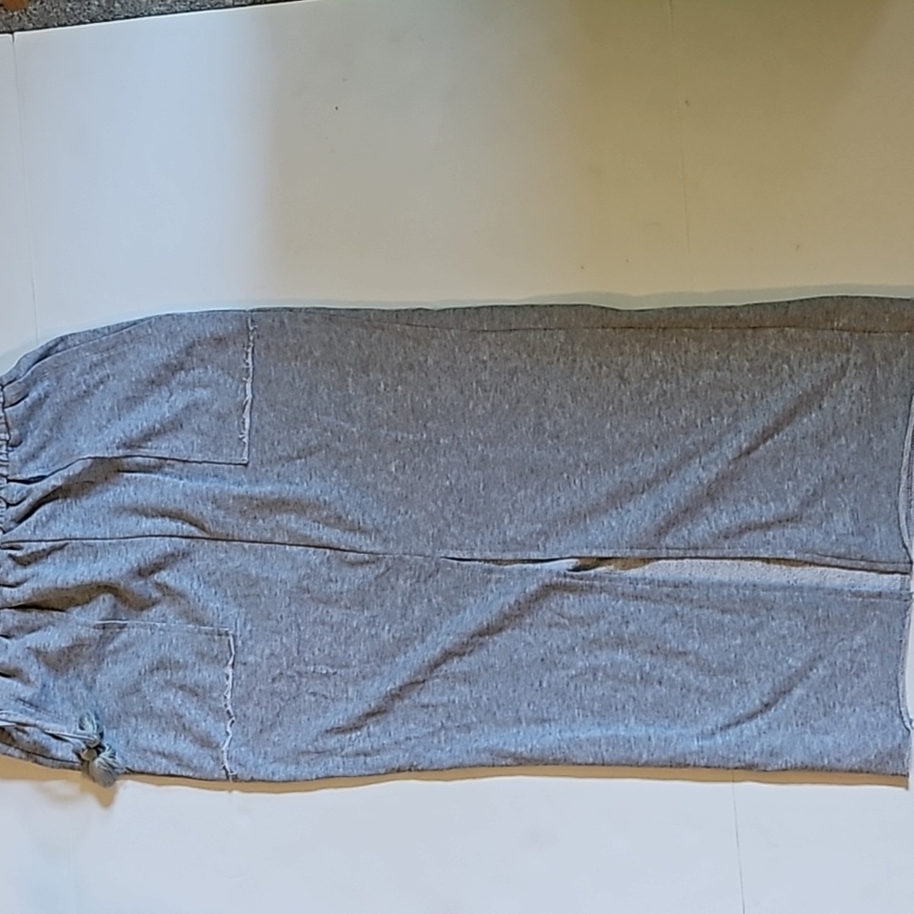 Front Slit Midi Skirt